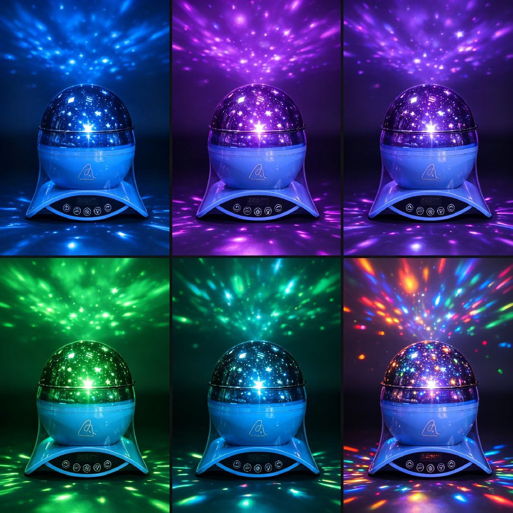 Remote Control Star Projector/Night Light Lamp